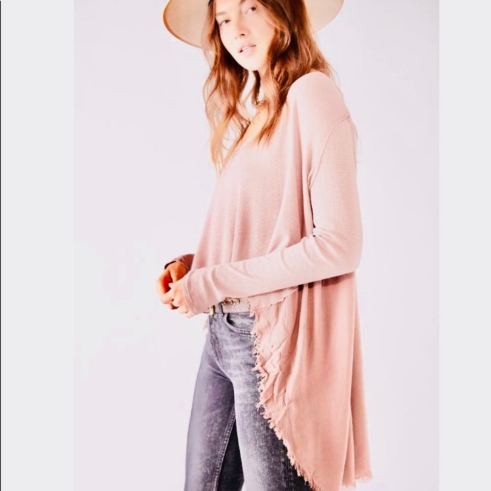 NWOT Free People We the Free Long sleeve tee small